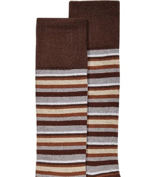 Alfani Men's Socks Brown Size 10-13