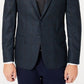 Michael Kors Men's Sport Coat Short Windowpane Two-Button Blue Size 38 S
