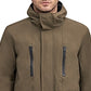 Marc New York Men's Boone Anorak Water Resistant in Military Jacket Green Size Large