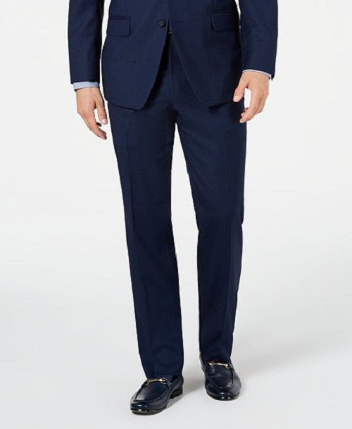 Marc New York Men’s Modern Fit Stretch Suit Blue Size 46