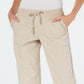 Calvin Klein Women's Capri Roll Tab Performance Pants Brown Size Small