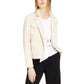 INC International Concepts Women's Solid Bomber Jacket Beige Size 2XL
