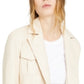 INC International Concepts Women's Solid Bomber Jacket Beige Size 2XL