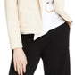 INC International Concepts Women's Solid Bomber Jacket Beige Size 2XL