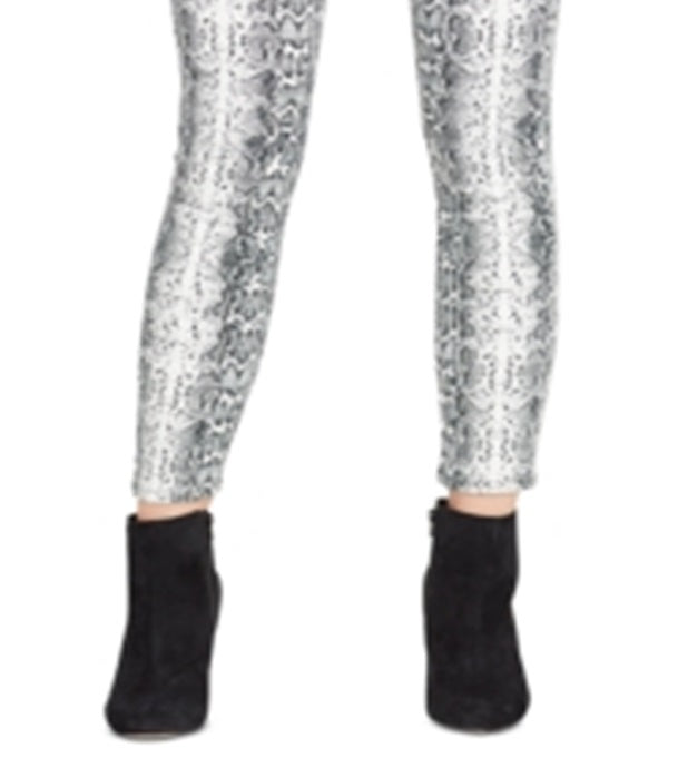 William Rast Women's Perfect Printed Denim Skinny Jeans White Size 25