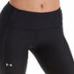 Under Armour Women's HeatGear Shine Ankle Crop Compression Tights Black Size Large