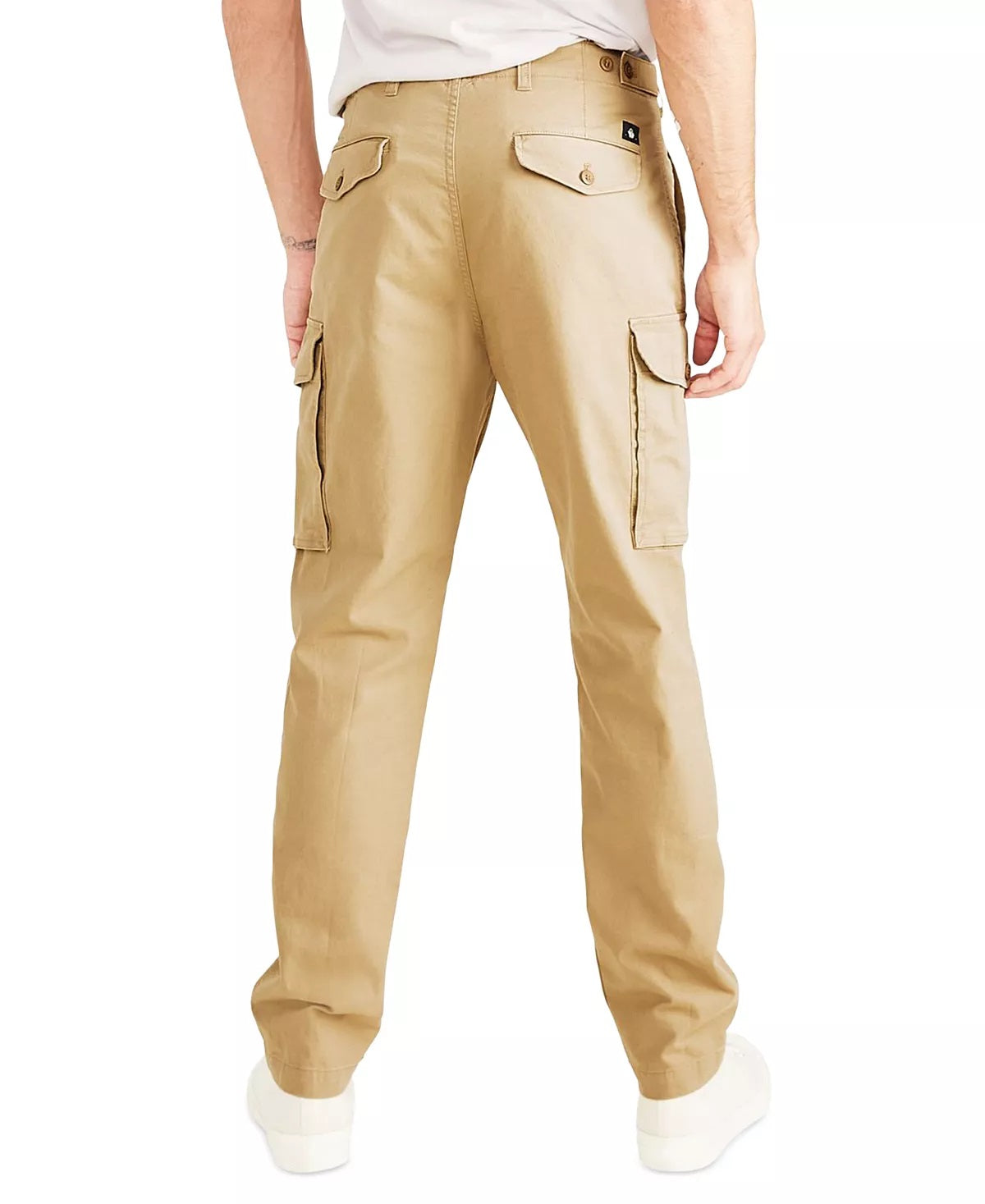 Dockers Alpha Men's Urban Cargo Pants Slim Fit Brown Size 34X32