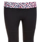 Ideology Big Girl's Colorblocked Animal Print Leggings Pink Size X-Large