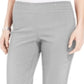 JM Collection Women's Studded Pull on Pants Short Gray Size Petite S