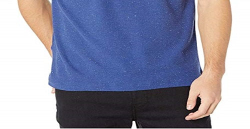 Original Penguin Men's Donegal Daddy Regular Fit Pique Polo Shirt Blue Size X-Large