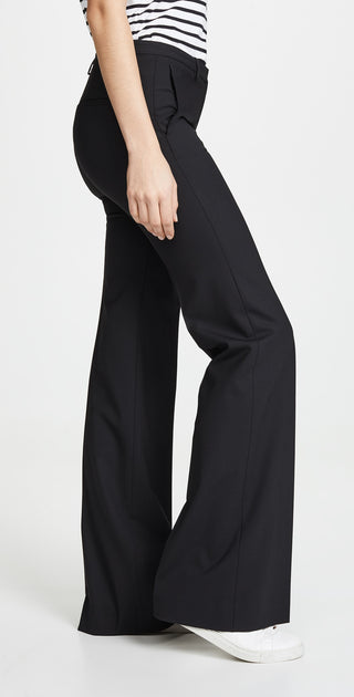 Theory Women's Demitria 4 Pants Black Size 6