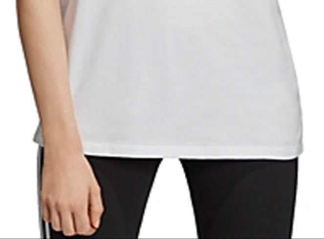 Adidas Women's Trefoil Tee White Size X-Small