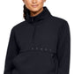 Under Armour Women's 1/2 Zip Long Sleeve Shirt Black Size Large