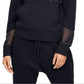 Under Armour Women's 1/2 Zip Long Sleeve Shirt Black Size Large