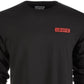 Levi's Men's Logo Graphic Long Sleeve T-Shirt Black Size XL