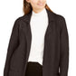 Style & Co Women's Oversized Patch Pocket Cardigan Brown Size Petite XL