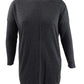 Style & Co Women's Plus Size Seamed Tunic, Create Charcoal Heather Size 4X