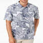 Quiksilver Waterman Men's Siesta Short Sleeve Shirt Blue Size X-Large