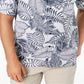 Quiksilver Waterman Men's Siesta Short Sleeve Shirt Blue Size X-Large