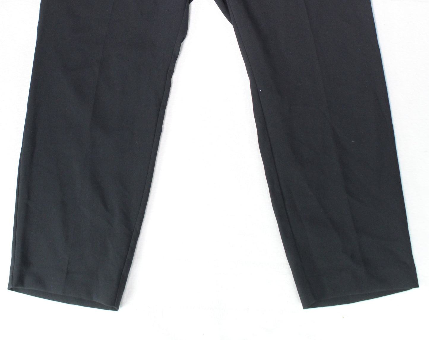 Charter Club Women's Straight Leg Wear to Work Pants Black Size 24W