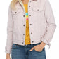 Levi's Womens Hush  Trucker Jacket Lilac Size Medium