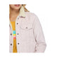 Levi's Womens Hush  Trucker Jacket Lilac Size Medium