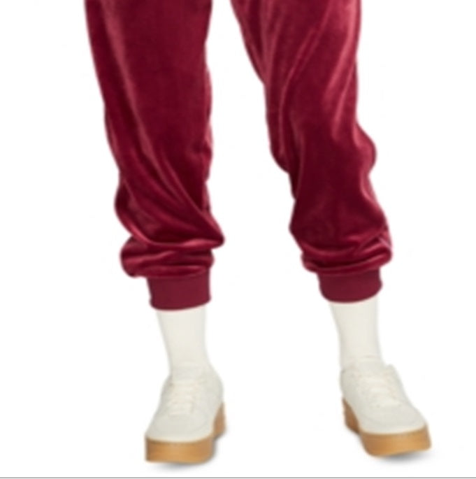 Nike Women's Velour Heritage Joggers Red Size XS