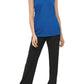 Calvin Klein Women's Blue Sleeveless V Neck Top Size L
