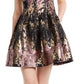 Vince Camuto Women's Metallic Fit & Flare Dress Pink Size 2