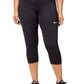 Nike Women's Power Training Capri Leggings Black Size 2X