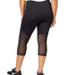 Nike Women's Power Training Capri Leggings Black Size 2X
