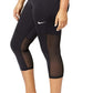 Nike Women's Power Training Capri Leggings Black Size 2X