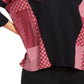 Alfani Women's Contrast Trim Poncho Sweater Black Size Large