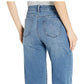 NYDJ Women's Teresa Wide Leg Jeans in Brickell Blue Size 6