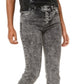 Michael Kors Women's High Rise Acid Wash Skinny Jeans Black Size 14
