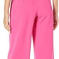 Tommy Hilfiger Women's Belted Lace & Scuba Crepe Jumpsuit Pink Size 8