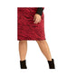 Rachel Roy Women's Trendy Plus Size Bernadette Sweater Dress Redwood Combo Size 0X