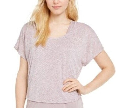 Ideology Women's Workout Fitness T-Shirt Purple Size Medium