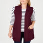Karen Scott Women's Sweater Vest Red Size Medium