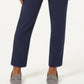 Charter Club Women's Straight Leg Pants Blue Size 4 Petite