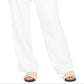 Charter Club Women's Linen Drawstring Waist Pants White Size M