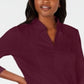 Karen Scott Women's Cotton Eyelet Yoke Top Red Size X-Large