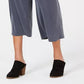 Style & Co Women's Cropped Jumpsuit Grey Size M