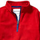 Amazon Essentials Boy's Polar Fleece Quarter Zip Pullover Jacket Red Size XX-Large