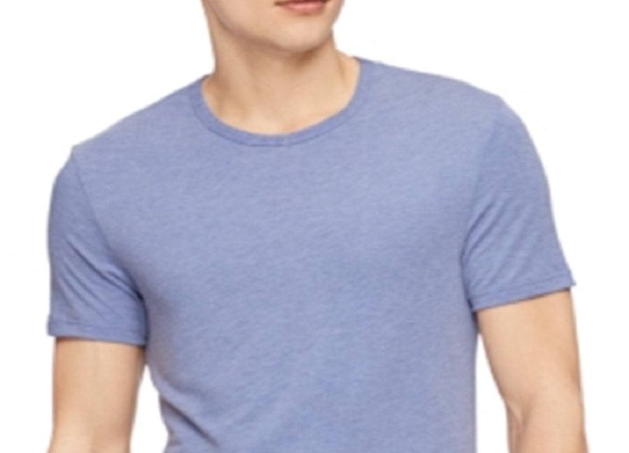 Calvin Klein Men's Ultra-soft Modal T-Shirt Blue Size XL