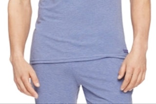 Calvin Klein Men's Ultra-soft Modal T-Shirt Blue Size XL
