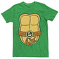 Nickelodeon Boy's Teenage Mutant Ninja Turtles Leonardo Chest Costume Short Sleeve T-Shirt Green Size 5