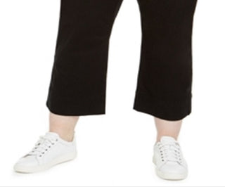 Celebrity Pink Women's Zippered Pocketed Cropped Pants Black Size Petite Small