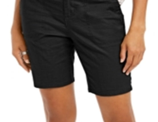 Style & Co Women's  Bermuda Shorts  Black Size 4