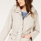 Style & Co Women's Hooded Anorak Jacket White Size XL